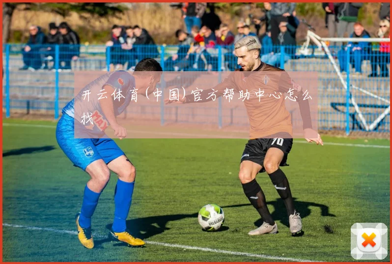 开云体育(中国)官方帮助中心怎么找